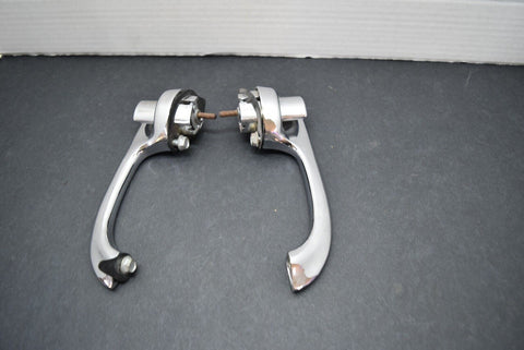 1957 57 Chevy left right pair exterior door handles Chevrolet OEM Bel Air 9543