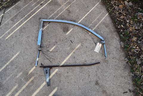 1958 58 Oldsmobile back door window super 88 left driver rear 9589