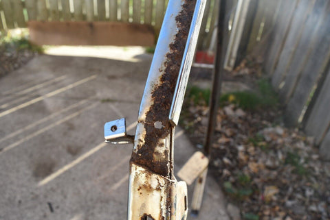 1958 58 Oldsmobile back door window super 88 left driver rear 9589