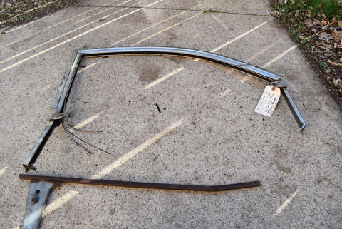 1958 58 Oldsmobile back door window super 88 left driver rear 9589