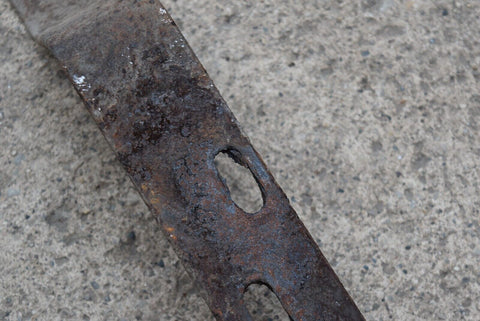 1958 Oldsmobile Super 88 Pair LH RH Front Bumper Brackets Mounts Olds 58 9703