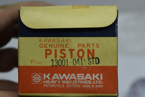KAWASAKI OEM Piston STD Bore #13001-041 NEW Vintage F8-A 250cc 1972 Enduro 10184