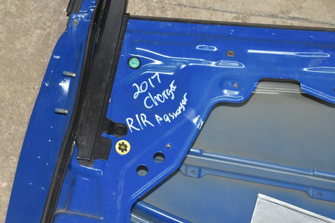 2011 2017 2023 DODGE CHARGER REAR RIGHT PASSENGER DOOR SHELL PANEL 10774