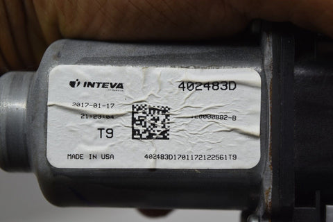 2011 2017 2023 DODGE CHARGER REAR LEFT SIDE WINDOW REGULATOR MOTOR 10843