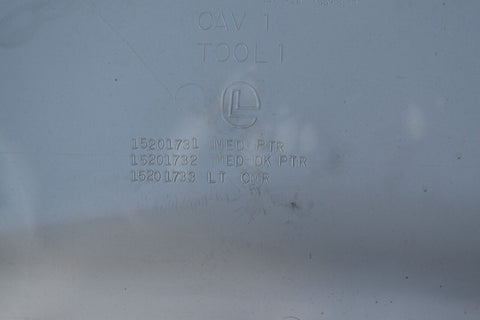 2005 2009 Chevrolet Trailblazer Rear Tailgate Trunk Lid Lower Trim Panel 11110