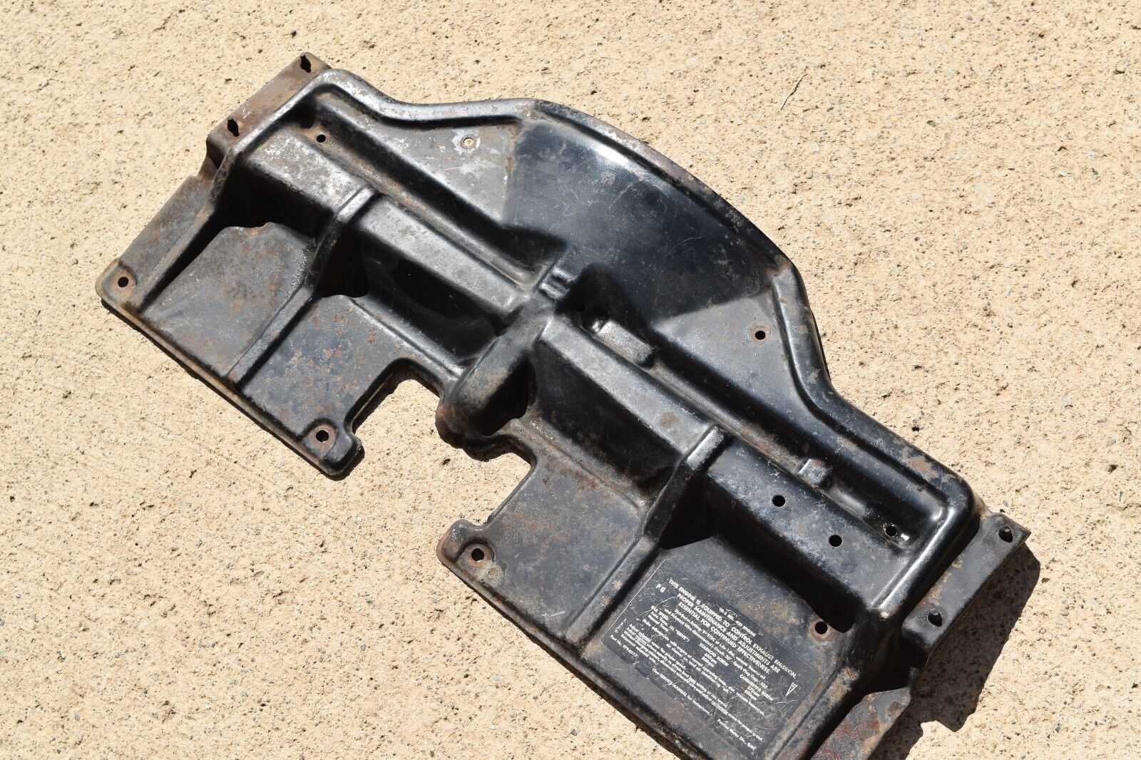 67 PONTIAC BONNEVILLE 1967 Radiator Shroud COVER 11382 FatMan's Garage