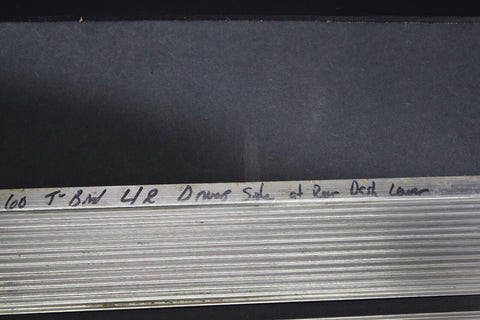 1958 1959 1960 Ford Thunderbird Rear Interior Headliner Divider Trim Back 11522