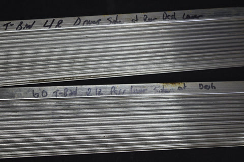 1958 1959 1960 Ford Thunderbird Rear Interior Headliner Divider Trim Back 11522