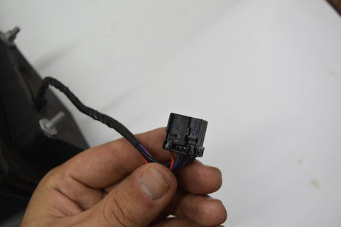 2007 - 2017 Jeep Compass Driver Left Side View Power Door Mirror Black 11597