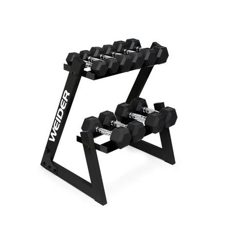 Dumbbell Rack Weider 2 Tier Steel Construction Weider 11636