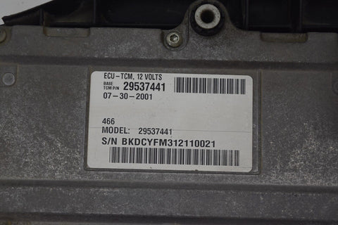 01 05 Silverado 6.6L Duramax Allison Transmission Module TCM TCU 29537441 11862