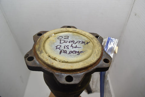 2002 02 Chevrolet 2500HD Duramax front cv axle right passenger 11918