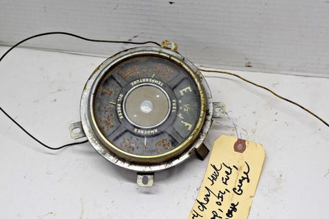 1952 52 GMC truck fuel temperature oil amperes gauge instrument panel OEM 12092