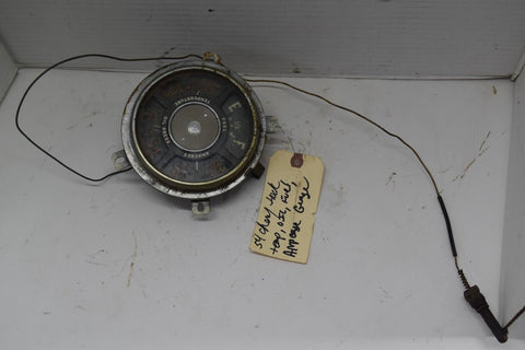 1952 52 GMC truck fuel temperature oil amperes gauge instrument panel OEM 12092