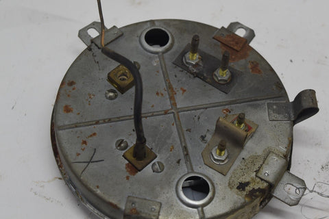 1952 52 GMC truck fuel temperature oil amperes gauge instrument panel OEM 12092