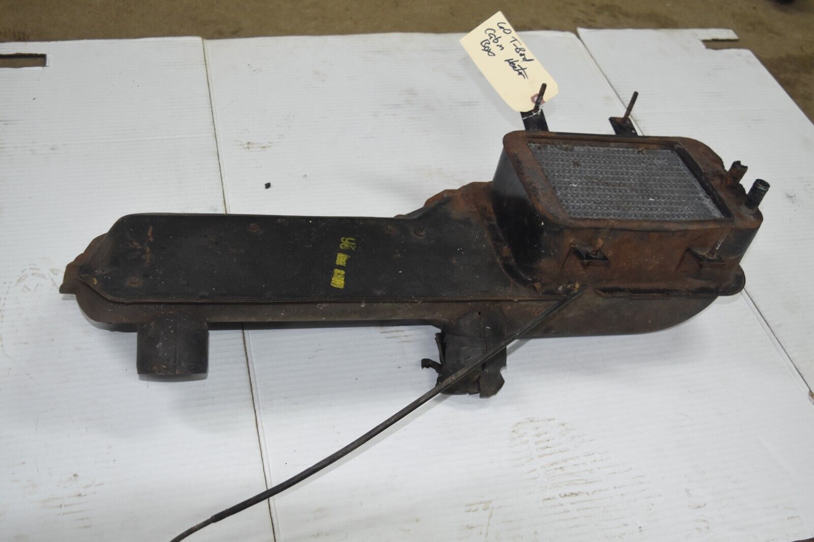 1958 1959 1960 FORD THUNDERBIRD HEATER CORE BOX HVAC 58 59 60 12309