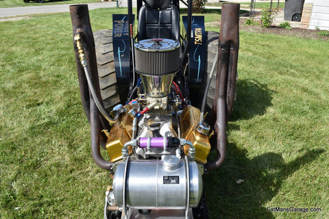 SOLD!!! Mini Rod Pulling Tractor