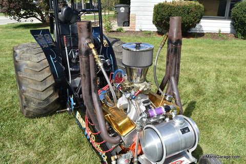 SOLD!!! Mini Rod Pulling Tractor