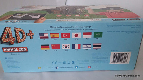 ReTrak 4D+ Animal Zoo Flashards & Virtual Reality Headset Bundle Toys