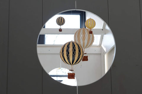 Authentic Models AP163Y Royal Aero Model Helium Balloon Mobile - True Yellow