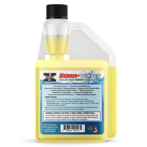 REV-X Distance+ Winter Diesel Treatment – 16 fl. oz.