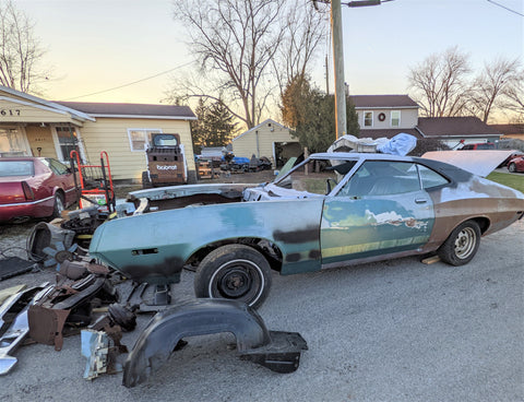 1972 Ford Gran Torino Sport Fastback project SOLD!
