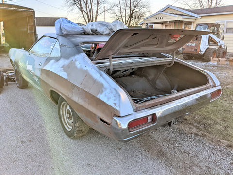 1972 Ford Gran Torino Sport Fastback project SOLD!