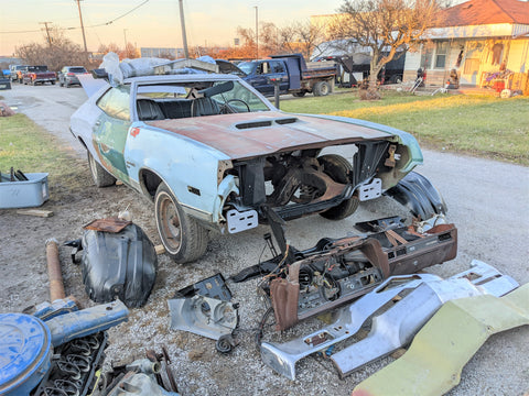 1972 Ford Gran Torino Sport Fastback project SOLD!