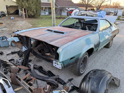 1972 Ford Gran Torino Sport Fastback project SOLD!