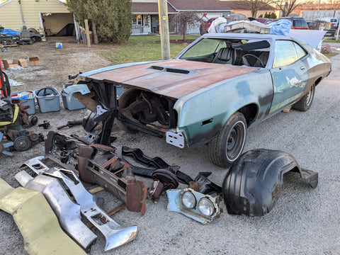 1972 Ford Gran Torino Sport Fastback project SOLD!