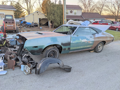 1972 Ford Gran Torino Sport Fastback project SOLD!