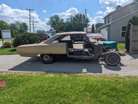 SOLD!!! 1964 Ford Galaxie 500 Project Car 64