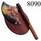18.5" Fantasy Master Red Dragon Axe & Wood Plaque Handle Display Fire New In Box