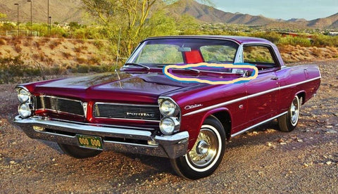 1963 Pontiac Catalina Upper Windshield Molding Trim Chrome Original GM