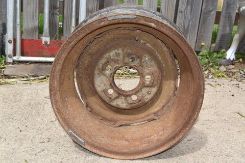 1957 1958 Cadillac 15 x 6 L Kelsey Hayes Wheel 15" 15x6-L KH Steel 57 58