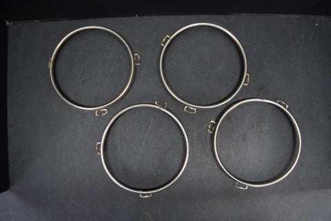 1964 1965 Ford Thunderbird Headlight Trim Rings Set 4 Head Light Surround 64 65
