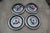 14 Inch Hubcaps Rat Rod Wire Spoke Wheel Covers Rims Set of 4