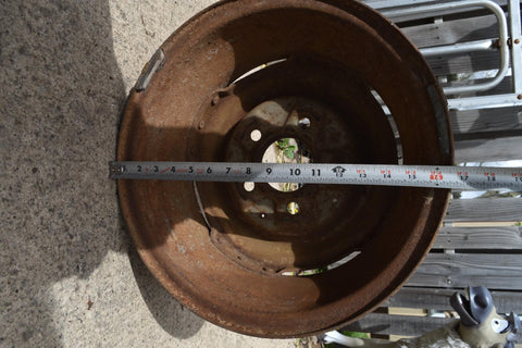 1957 1958 Cadillac 15 x 6 L Kelsey Hayes Wheel 15" 15x6-L KH Steel 57 58