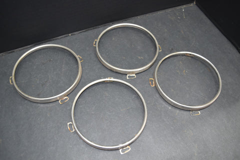 1964 1965 Ford Thunderbird Headlight Trim Rings Set 4 Head Light Surround 64 65