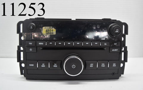 2007 2013 GM Chevrolet Chevy GMC Sierra Yukon Tahoe Radio CD Player Untested 07