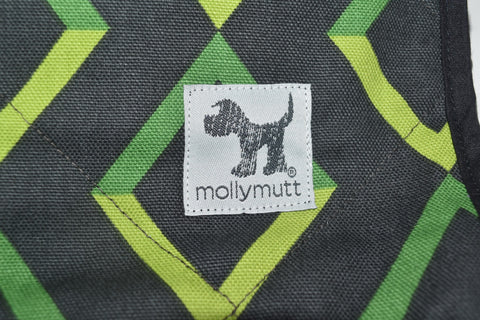 mollymutt Pet Car Truck Seat Cover Water Proof Protective New Black and Green