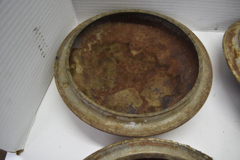 1947 1954 GMC TRUCK 3/4 TON HALF TON CENTER CAPS SET 10" 48 49 50 51 52 RAT ROD