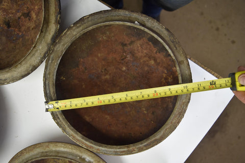 1947 1954 GMC TRUCK 3/4 TON HALF TON CENTER CAPS SET 10" 48 49 50 51 52 RAT ROD