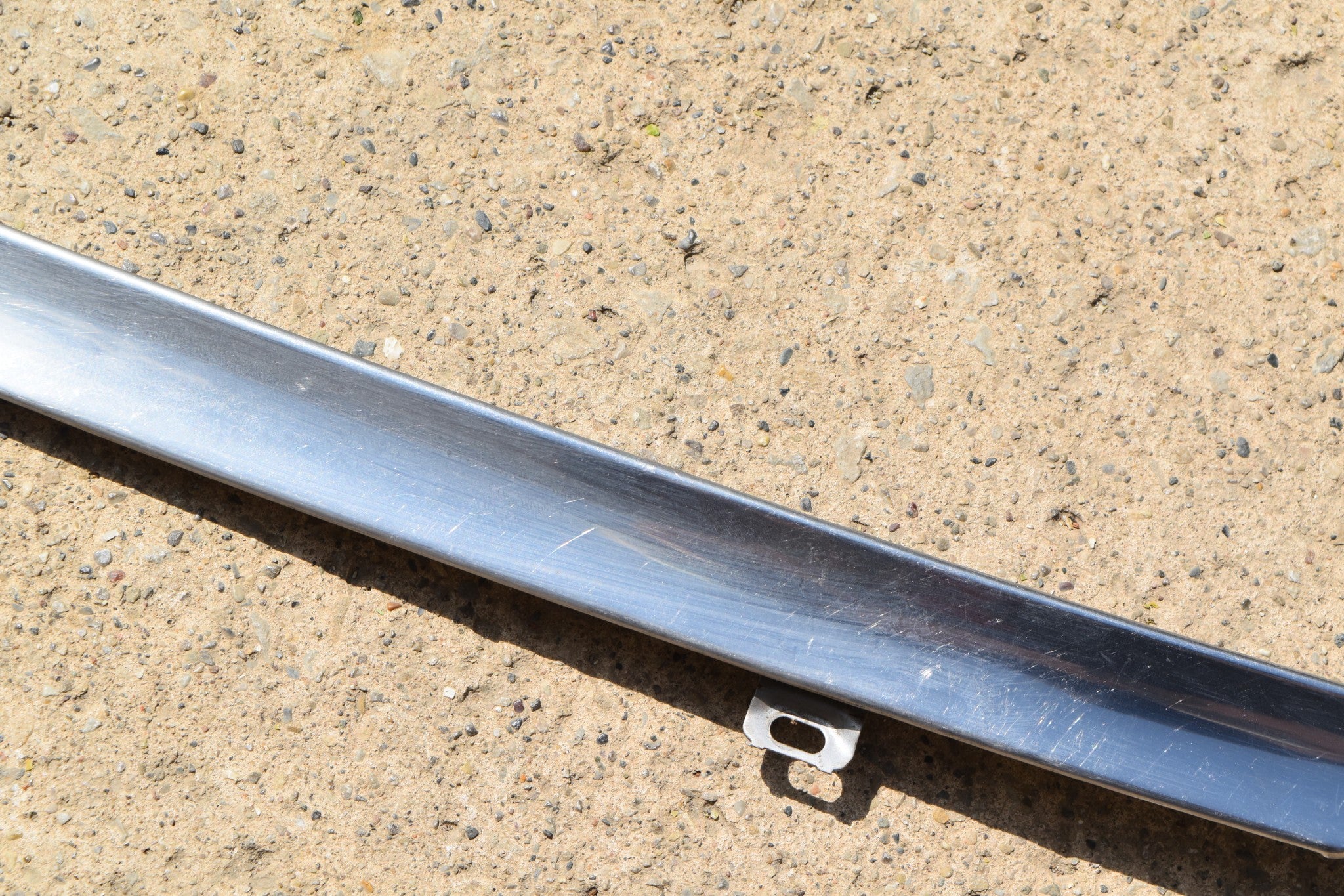 1963 1964 Ford Galaxie Front Windshield Left Driver Lower Trim Mouldin