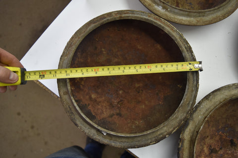 1947 1954 GMC TRUCK 3/4 TON HALF TON CENTER CAPS SET 10" 48 49 50 51 52 RAT ROD