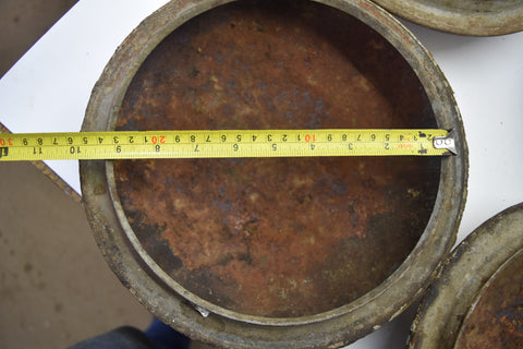 1947 1954 GMC TRUCK 3/4 TON HALF TON CENTER CAPS SET 10" 48 49 50 51 52 RAT ROD