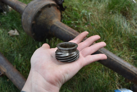 Lot of Various 37-48 Parts 1 Ton 5 Lug Rear End Drive Shaft Trailing Arms Spring