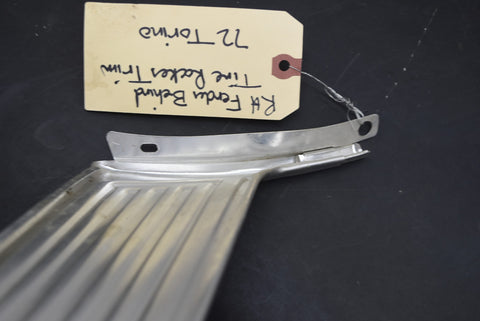 Original RH Front Fender Rocker Trim 1972 72 Gran Torino Sport Molding OEM GTS
