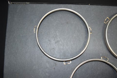 1964 1965 Ford Thunderbird Headlight Trim Rings Set 4 Head Light Surround 64 65