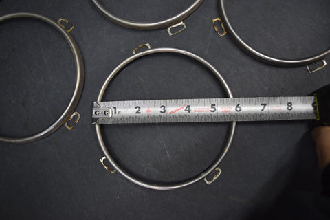 1964 1965 Ford Thunderbird Headlight Trim Rings Set 4 Head Light Surround 64 65